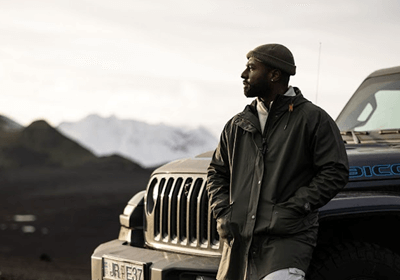 Men standing with Rubicon