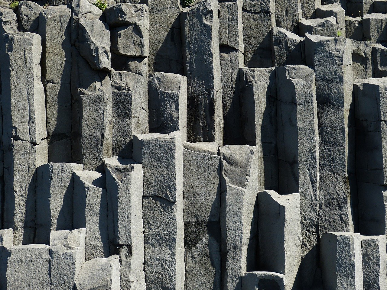 basalt rock in Iceland