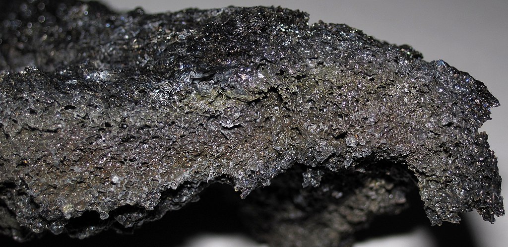 basaltic Lava in Geldingadalur Valley, Iceland