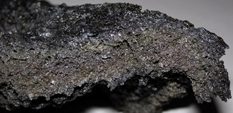 basaltic Lava in Geldingadalur Valley, Iceland