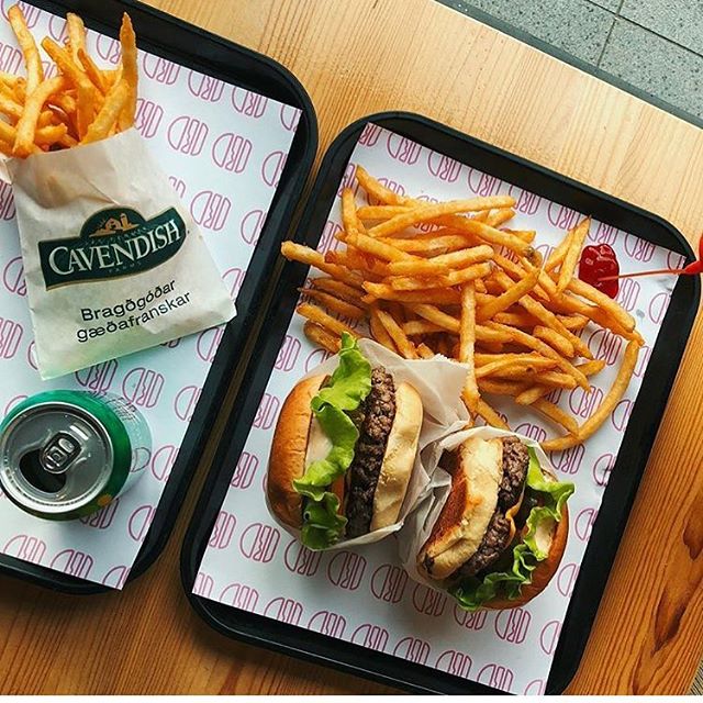 Block burger fast food place in Iceland