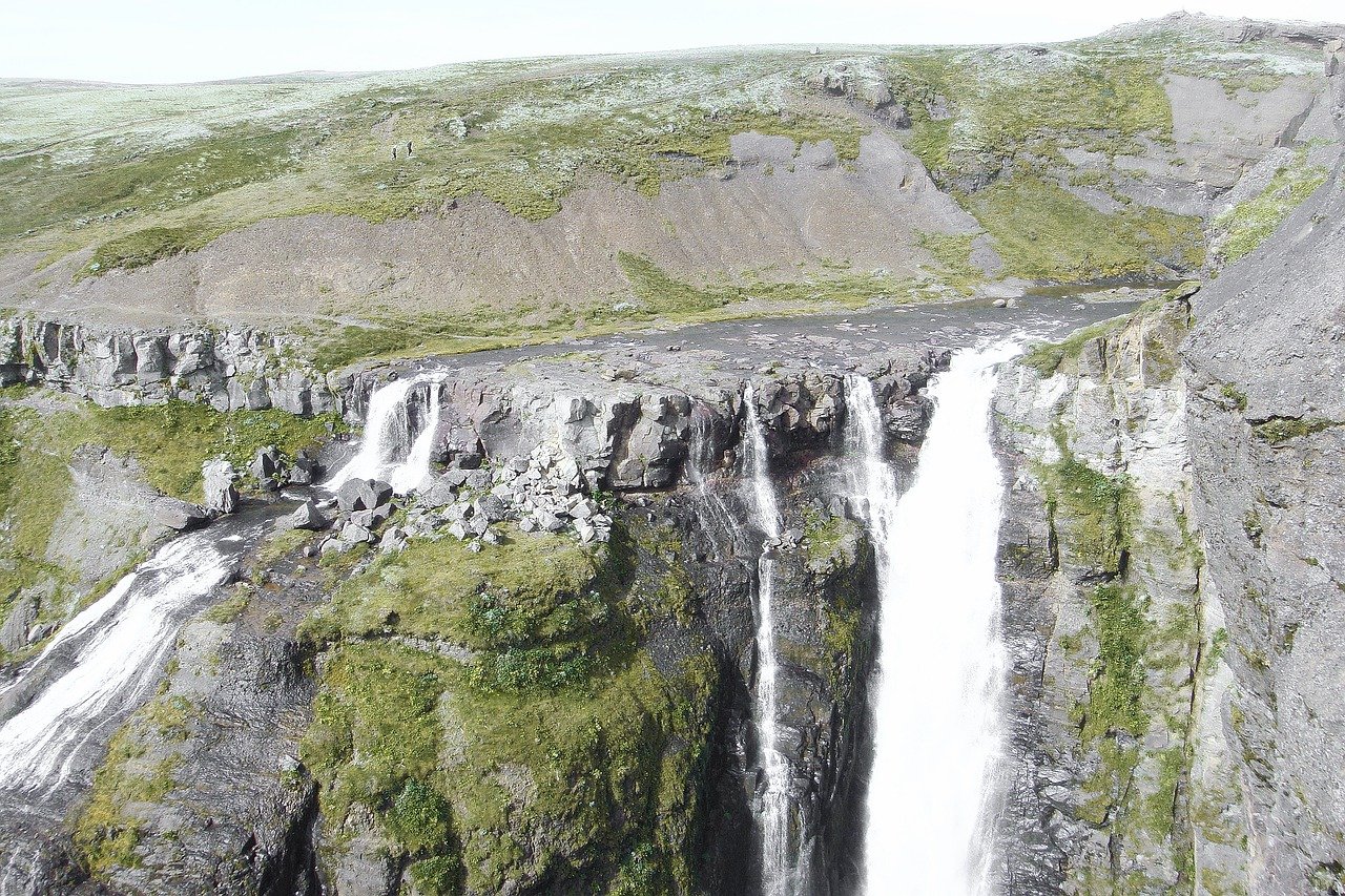 Glymur waterfall in Iceland