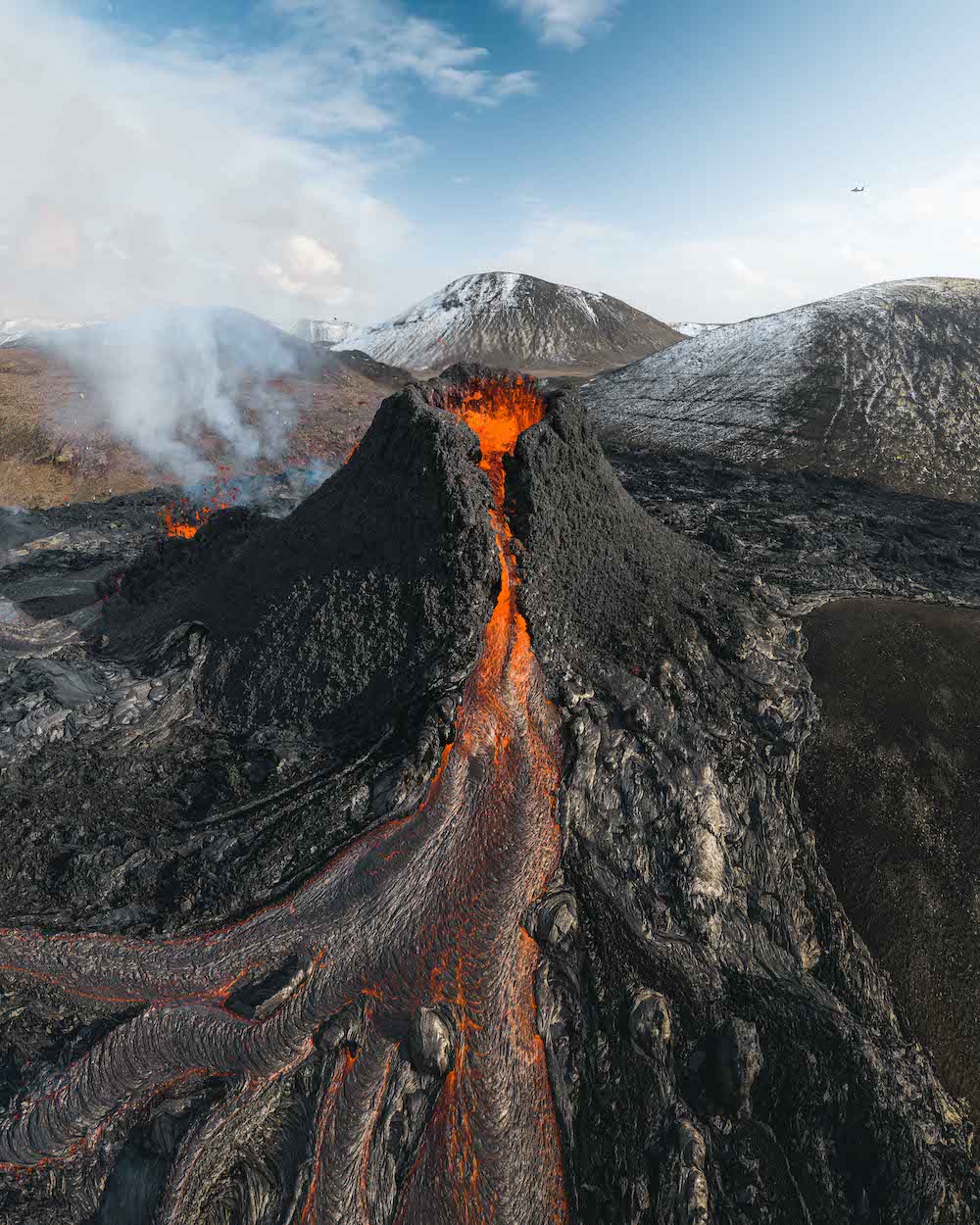 Volcanic eruption