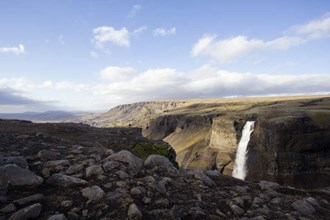 Háifoss waterfall in Iceland