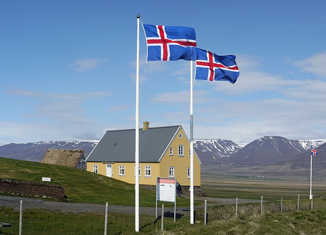 Icelandic flag
