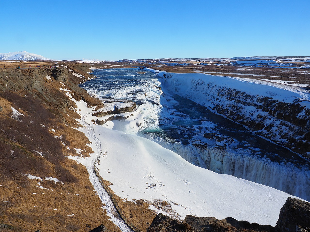 Iceland Gullfoss waterfall
