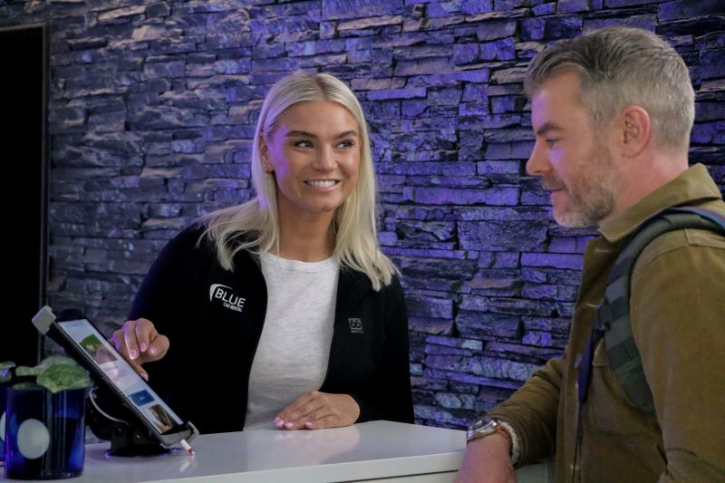 Getting a rental car in Iceland.