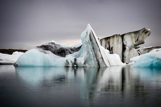 Jökulsárlón glacier lagoon in Iceland