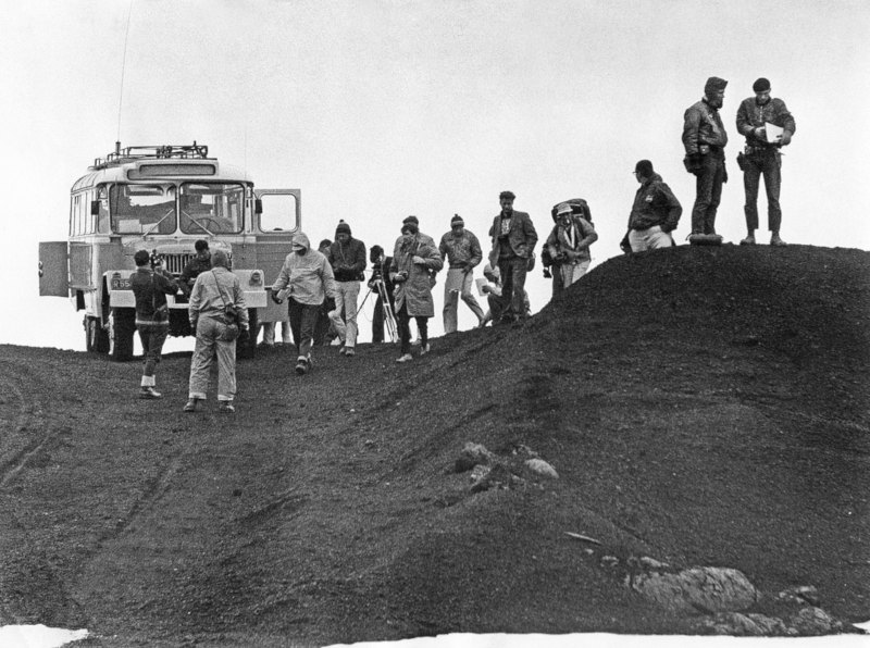 Nasa practicing for lunar expedition in Askja