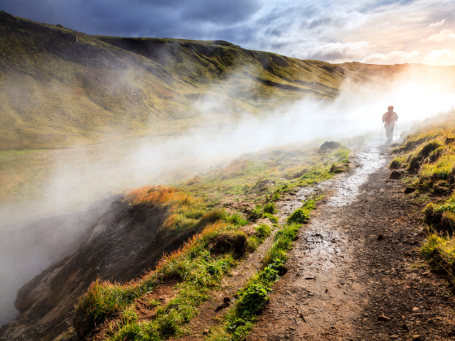 Reykjadalur hiking