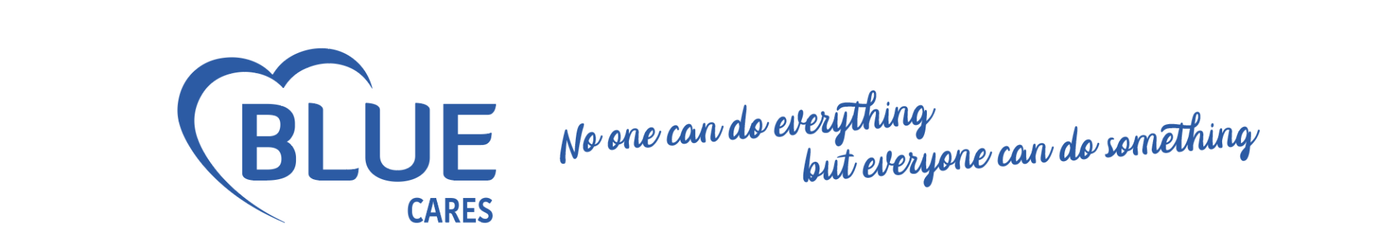Blue cares banner