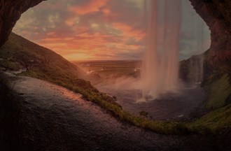 Seljalandsfoss waterfall