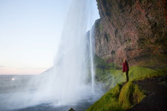 Seljalandsfoss waterfall in Iceland