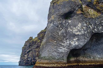 Elephant Rock in Iceland 