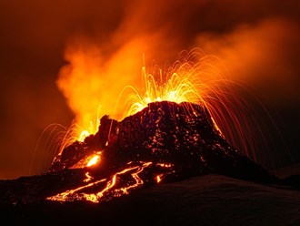 Next volcano eruption in iceland - Fagradalsfjall volcano
