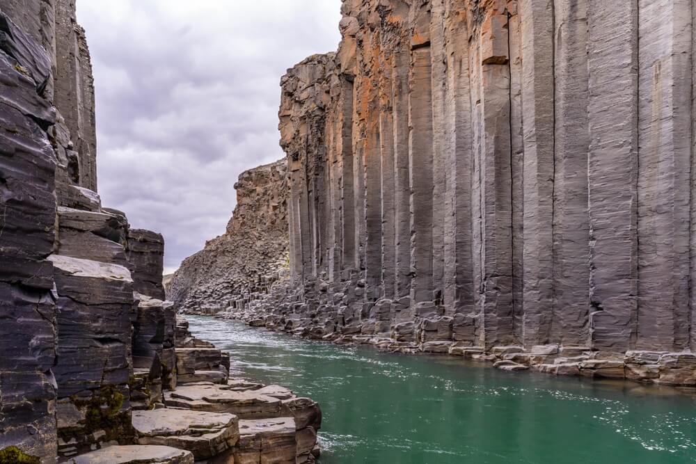 Stuðlagil Canyon North Iceland