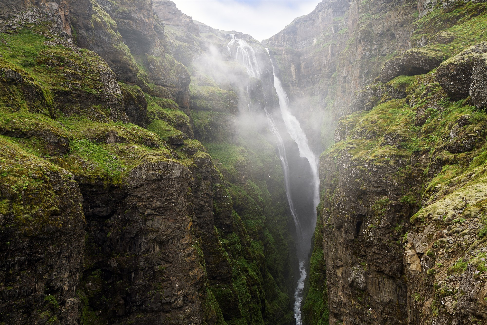 Glymur Waterfall.
