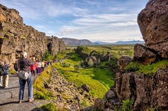 Thingvellir national park.