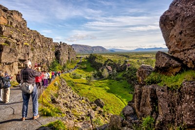 Thingvellir national park.