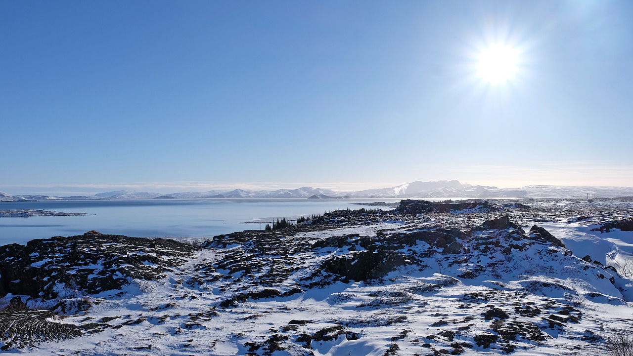 Thingvellir National Par in winter