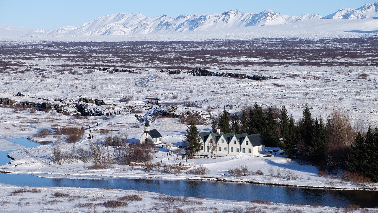 Thingvellir in winter