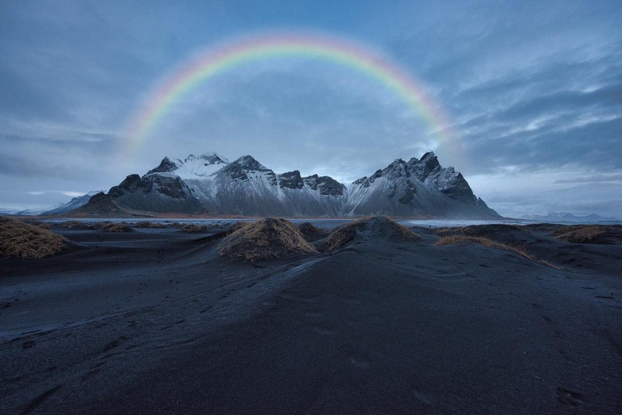 Vestrahorn mountain in Iceland